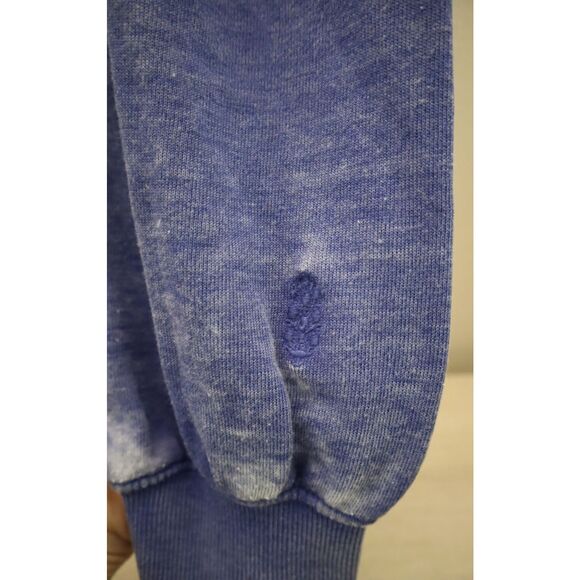 FP Movement OB2080058 Women's Sz S Blue Playbook Cropped Pullover Hoodie - Picture 6 of 11